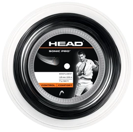 Tenisový výplet Head Sonic Pro Black (200 m)