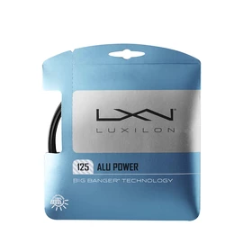 Tenisový výplet Luxilon Alu Power 1.25 mm Black (12 m)