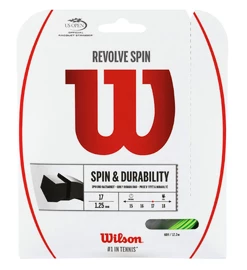 Tenisový výplet Wilson Revolve Spin Green 1.25 mm