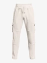 Tepláky Under Armour UA Essential Heritge Cgo Pnt-WHT