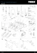 Thule VeloCompact 926 + adaptér pre 4. bicykel