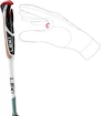Trekkingové palice Leki  Spin Shark SL, white-smokegreen-dark anthracite, 100 - 130 cm