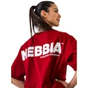 Tričko Nebbia GYM ESSENTIALS Oversized T-shirt 381 red