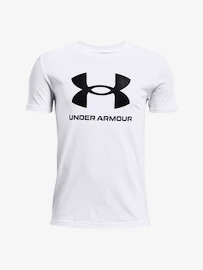 Tričko Under Armour UA Sportstyle Logo SS-WHT