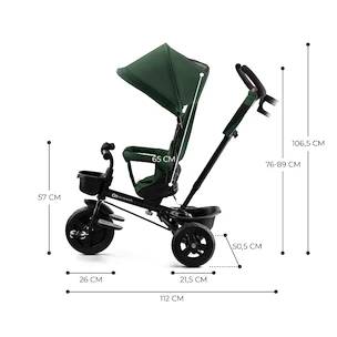 Trojkolka Kinderkraft Aveo Mystic Green