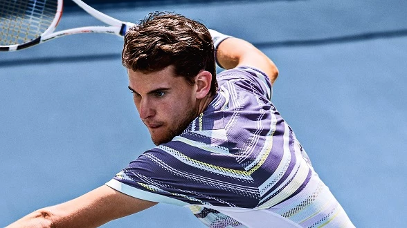 Dominic Thiem a nové oblečenie adidas