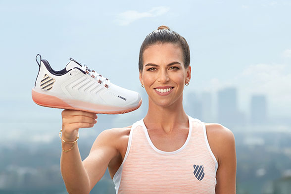 Alja Tomljanovic v jarnej kolekcii K-Swiss 2021