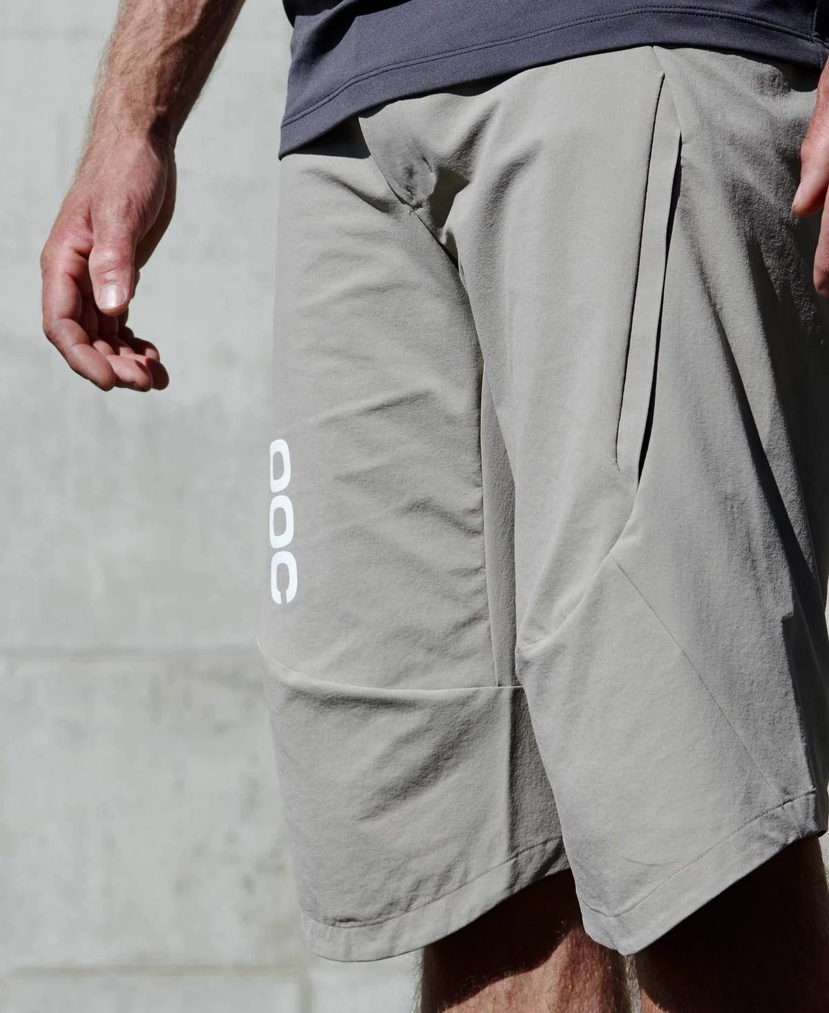 POC M's Infinite All-mountain shorts Moonstone Grey