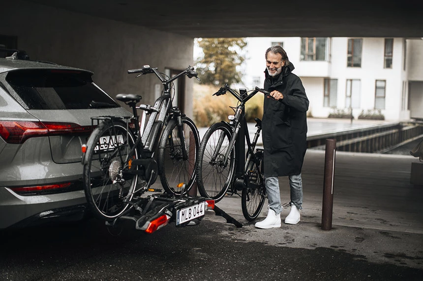 Nosiče bicyklov na ťažné zariadenie