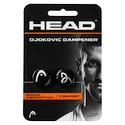Vibrastop Head  Djokovic Dampener Black 2 Pack