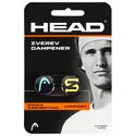 Vibrastop Head  Zverev Dampener Blue/Yellow