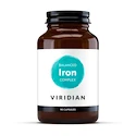 Viridian  Balanced Iron Complex (Komplex železa s vitamíny) 90 kapslí