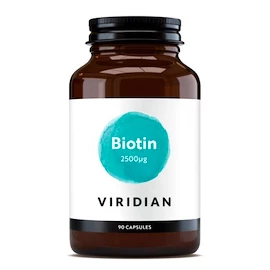 Viridian Biotin 2500ug 90 kapslí