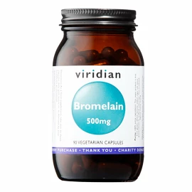 Viridian Bromelain 500 mg 90 kapsúl