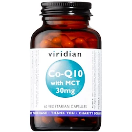 Viridian Co-enzym Q10 with MCT 30 mg (Koenzym Q10) 60 kapslí
