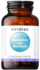 Viridian Dandelion with Burdock (Púpava a lopúch) 60 kapsúl