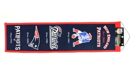 Vlajka Winning Streak Heritage Banner NFL New England Patriots