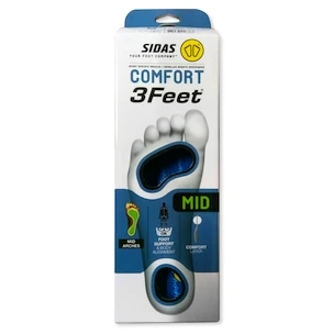 Vložky do obuvi Sidas  3FEET Comfort Mid Arch