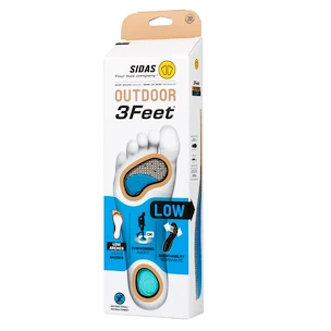 Vložky do obuvi Sidas  3FEET Outdoor Low Arch