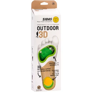 Vložky do obuvi Sidas  Universal Outdoor 3D