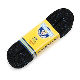Voskované hokejové šnúrky Howies 310 cm Black