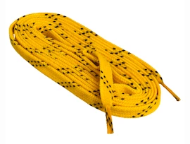 Voskované hokejové šnúrky Sportstape Solid Red Double Tracer Waxed Lace 70S Yellow