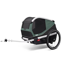 Vozík za bicykel pre psa Thule Bexey Hazy Green M