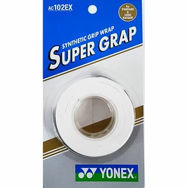 Vrchná omotávka Yonex Super Grap White (30 ks)