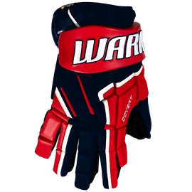 Warrior Covert QR5 Pro navy/red/white Hokejové rukavice, Junior