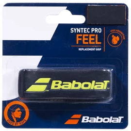 Základná omotávka Babolat Syntec Pro Black/Fluo Yellow
