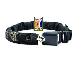 Zámok na bicykel Hiplok Lock Gold All Black (Gld1Ab)