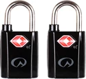 Zámok na bicykel Life venture  TSA Mini Padlocks (Pack of 2)