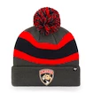 Zimná čiapka 47 Brand Breakaway Cuff Knit NHL Florida Panthers sivá