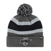 Zimná čiapka 47 Brand Breakaway Cuff Knit NHL Los Angeles Kings Retro siva