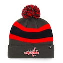 Zimná čiapka 47 Brand Breakaway Cuff Knit NHL Washington Capitals sivá