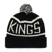 Zimná čiapka 47 Brand Calgary Cuff Knit NHL Los Angeles Kings čierna
