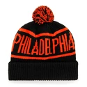 Zimná čiapka 47 Brand Calgary Cuff Knit NHL Philadelphia Flyers čierna