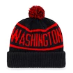 Zimná čiapka 47 Brand Calgary Cuff Knit NHL Washington Capitals tmavo modrá