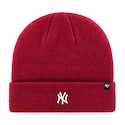 Zimná čiapka 47 Brand Centerfield Cuff Knit MLB New York Yankees Cardinal Red