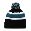 Zimná čiapka 47 Brand  NHL San Jose Sharks Breakaway ’47 CUFF KNIT