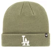 Zimná čiapka 47 Brand Raised Cuff Knit MLB Los Angeles Dodgers Moss