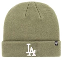 Zimná čiapka 47 Brand Raised Cuff Knit MLB Los Angeles Dodgers Moss