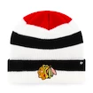 Zimná čiapka 47 Brand Shortside Cuff Knit NHL Chicago Blackhawks
