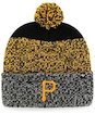 Zimná čiapka 47 Brand Static Cuff Knit MLB Pittsburgh Pirates
