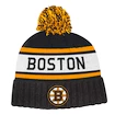 Zimná čiapka adidas Culture Cuffed Knit Pom NHL Boston Bruins