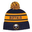 Zimná čiapka adidas Culture Cuffed Knit Pom NHL Buffalo Sabres