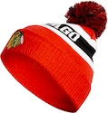 Zimná čiapka adidas Culture Cuffed Knit Pom NHL Chicago Blackhawks
