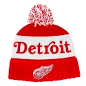 Zimná čiapka adidas Culture Cuffed Knit Pom NHL Detroit Red Wings