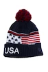 Zimná čiapka Bauer  New Era POM KNIT BEANIE - USA SR