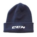 Zimná čiapka CCM  Team Knit Beanie Navy